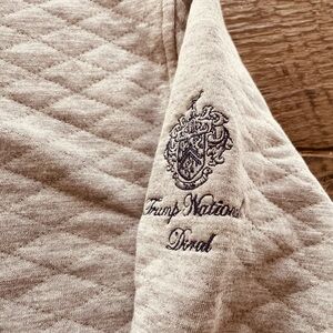 Gray Quilted Men's Sweater